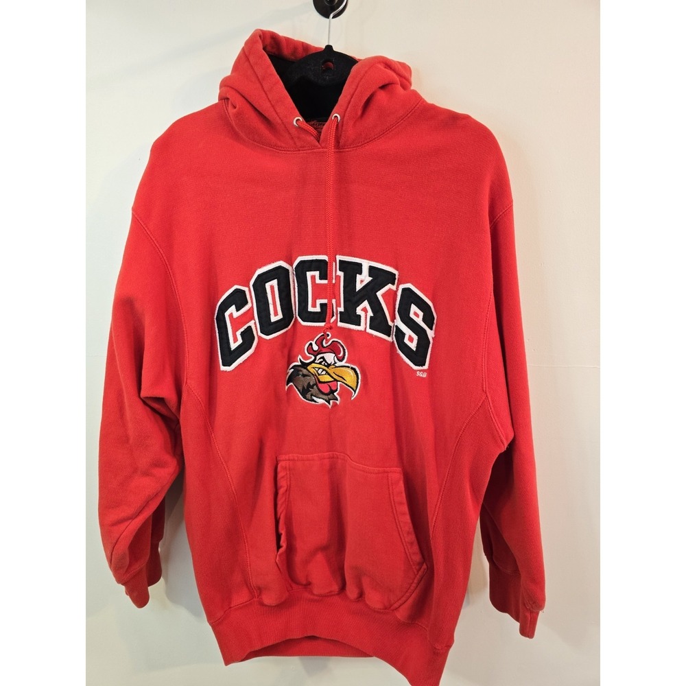 VTG‎ South Carolina Gamecocks Steve & Barrys Hoodie Size L Funny Dirty Joke